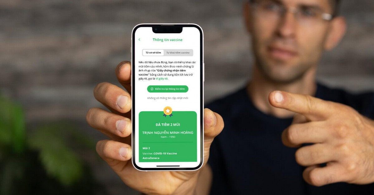 Cách tự cập nhật thông tin mũi tiêm vaccine trên PC-COVID