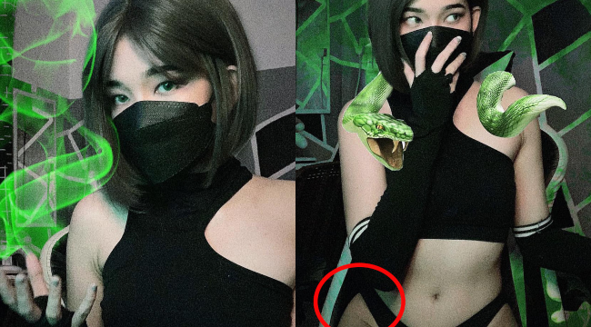 Hot girl cosplay Valorant phiên bản 18+, nghi vấn cố tình quên 'phụ tùng' quan trọng để câu like