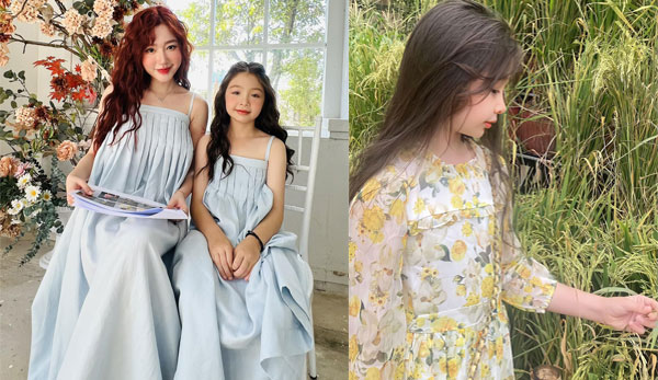 Diện đồ của mẹ, con gái Elly Trần được khen hết lời: 
