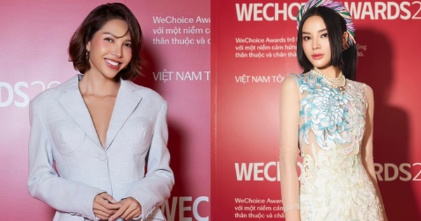 Khoảnh khắc tái ngộ khó ngờ của Kỳ Duyên - Minh Triệu tại thảm đỏ WeChoice Awards