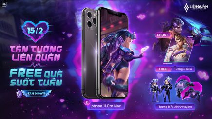 Các tựa game Esports có những sự kiện hấp dẫn gì trong ngày Valentine?