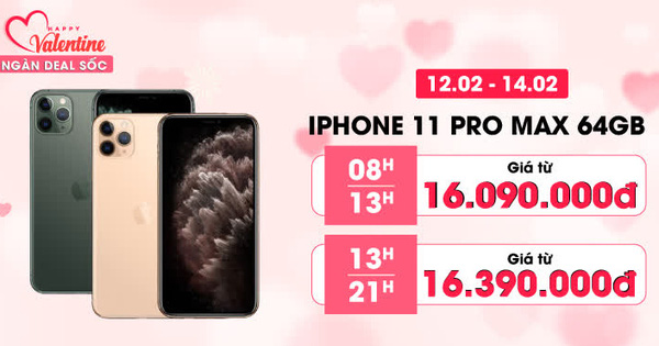 Đón Valentine, săn ngay loạt phụ kiện và smartphone giảm giá sâu tới 50%