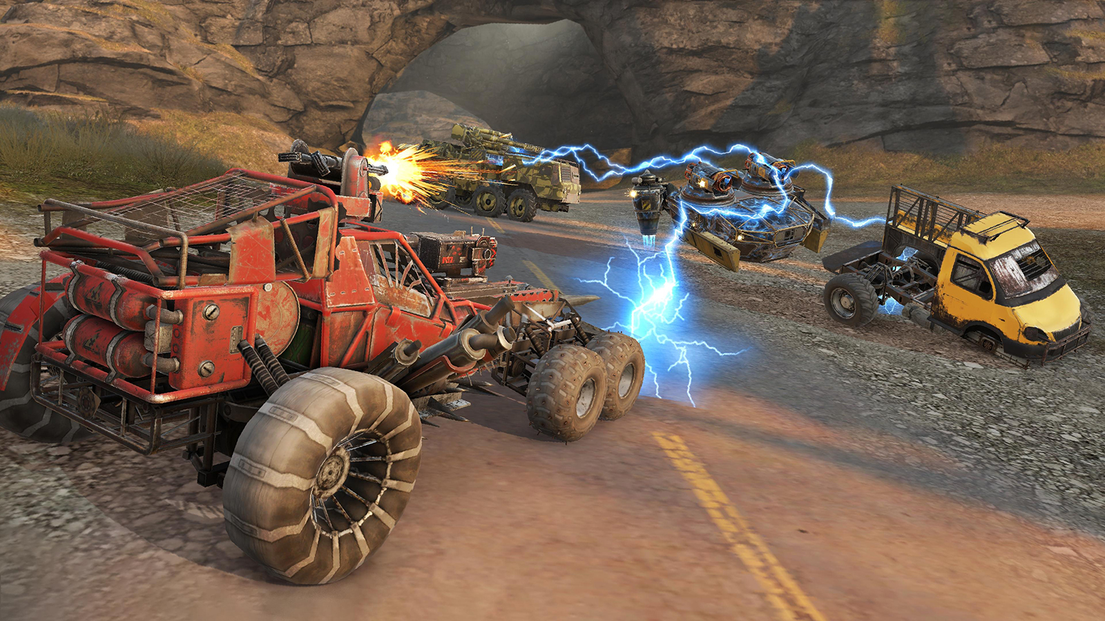 Crossout Mobile - Đua xe chiến lấy bối cảnh thế giới hậu khải huyền