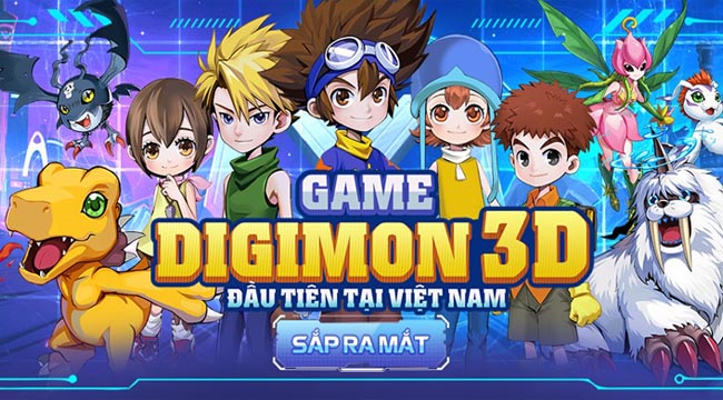 Siêu Tiến Hóa Mobile – game về digimon nuôi thú độc đáo sắp ra mắt