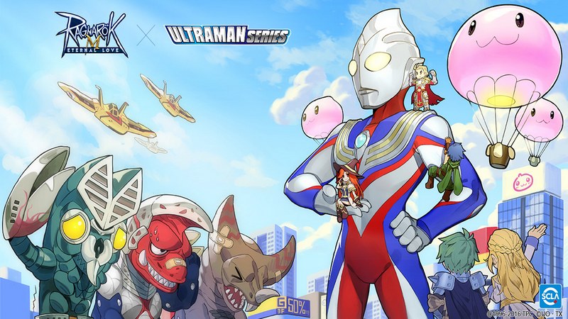 Ragnarok M & Ultraman - Liên Minh Siêu Anh Hùng ra mắt, vượt thời gian tới bên nhau