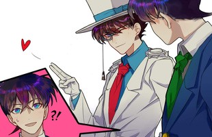 Kaito Kid và Shinichi khiến fan gato vì 