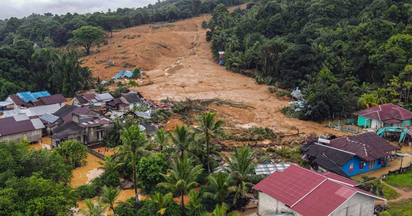 Số người thiệt mạng do lở đất ở Indonesia tăng lên 46 người