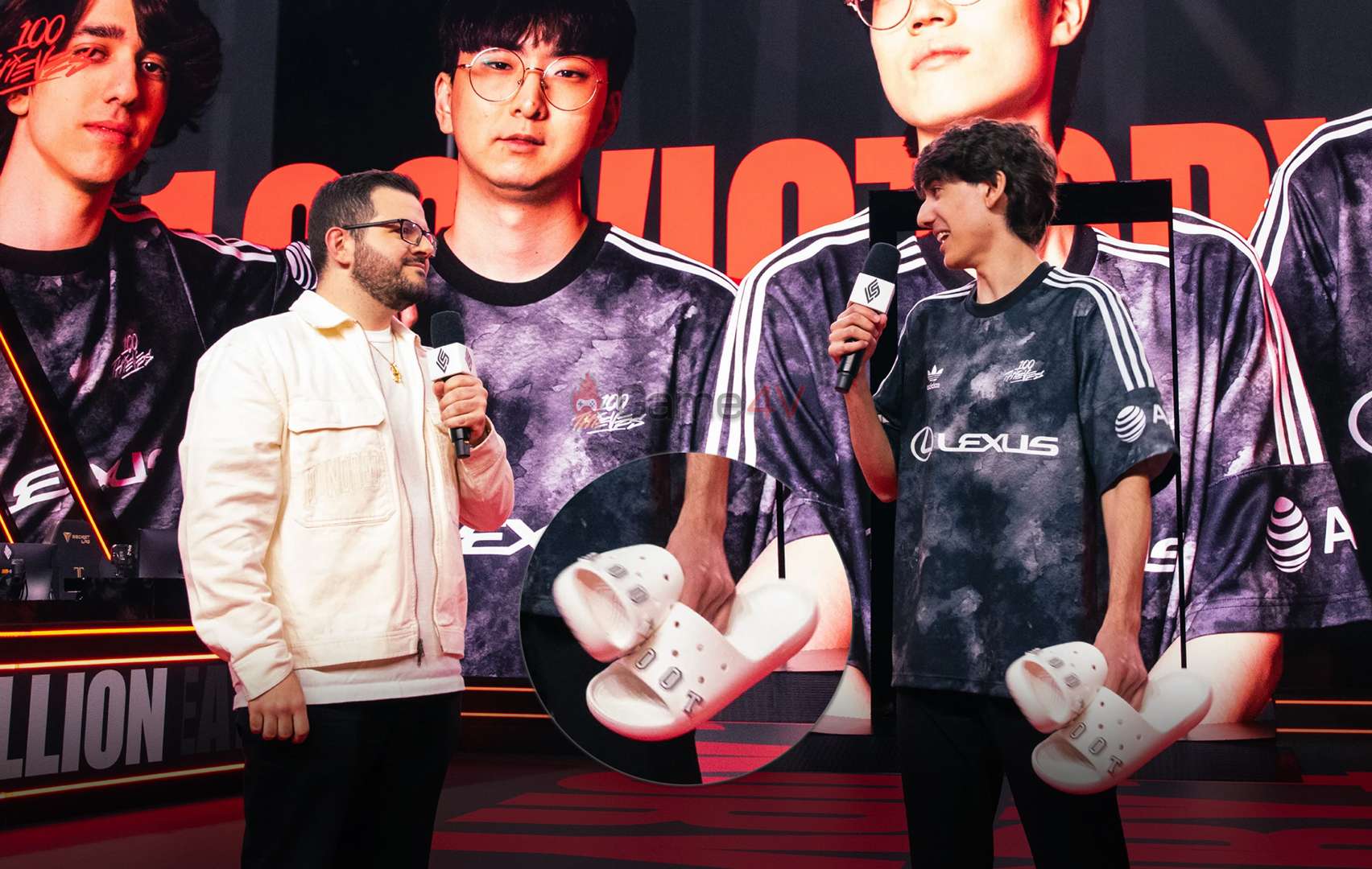 LMHT: Sau án phạt của Riot Games, Crocs ‘nhanh chân’ nhảy vào tài trợ cho 100 Thieves