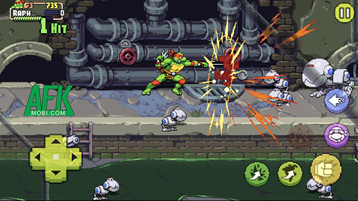 TMNT: Shredder’s Revenge Mobile game hành động beat ’em up lấy chủ đề Ninja Rùa