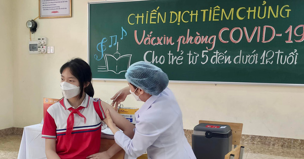 Địa phương đầu tiên trong nước triển khai tiêm vaccine phòng Covid-19 cho trẻ từ 5 đến dưới 12 tuổi