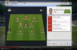 Tìm hiểu về chiến thuật trong FIFA ONLINE 4 - Tính năng khiến cho bóng đá trở nên tinh tế đầy quyến rũ