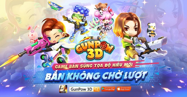 GunPow 3D khiến game thủ bất ngờ với hệ thống gameplay đặc biệt