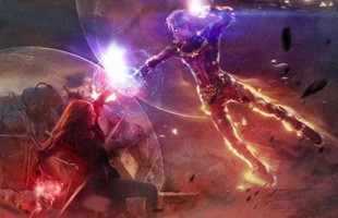 Bức ảnh tái hiện trận chiến giữa Captain Marvel vs Scarlet Witch- 2 nữ anh hùng mạnh nhất MCU gây xôn xao dư luận