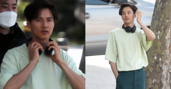 Won Bin gây sốt vì ảnh paparazzi hậu trường: 10 năm không đóng phim mà vẫn làm MXH nổi bão, nhìn visual như ma cà rồng là hiểu