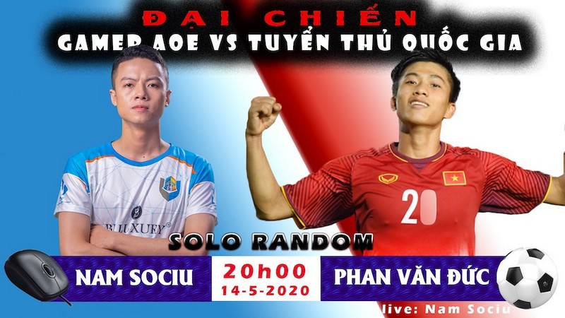 Hot: Cầu thủ Phan Văn Đức bất ngờ “lấn sân” tham gia kèo đấu AOE vào tối nay