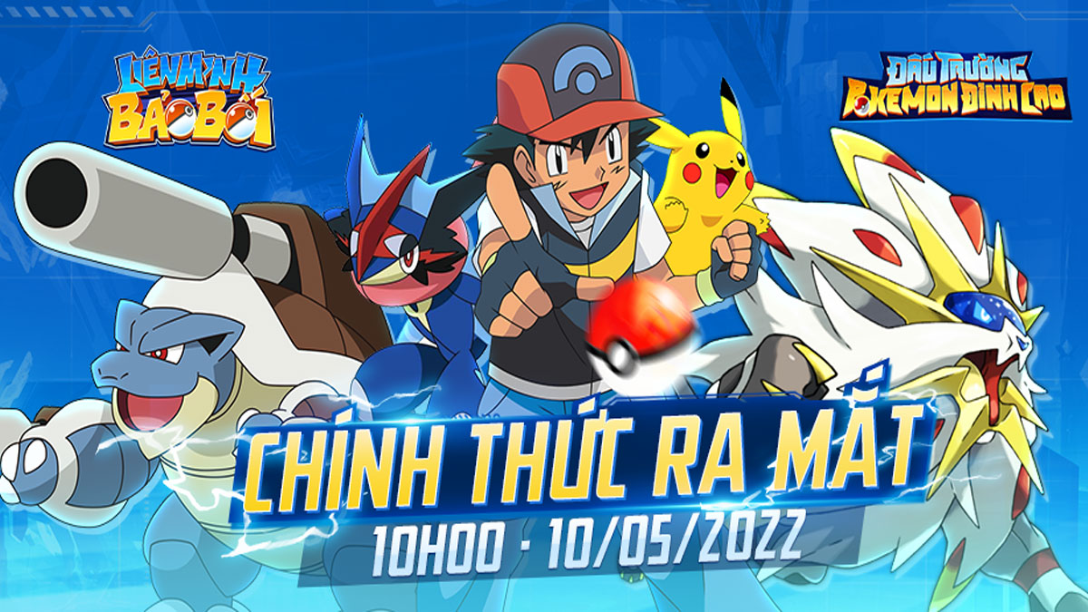 Liên Minh Bảo Bối: Chinh phục giấc mơ trở thành huấn luyện viên Pokémon huyền thoại