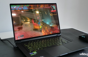 Độc lạ ASUS ROG Flow X16: Laptop gaming hiệu năng khủng nhưng có màn hình xoay gập, tặng cả bút cảm ứng, giá 66 triệu đồng