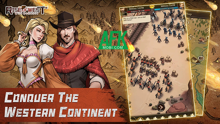 Rise of West game mô phỏng chiến thuật chủ đề thế giới Viễn Tây