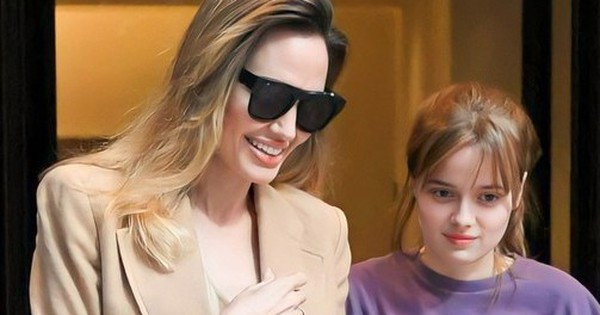 Con gái út ủng hộ Angelina Jolie