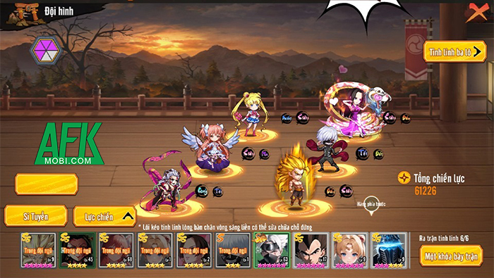 Manga Loạn Chiến game đấu tướng đa vũ trụ anime do chính người Việt phát triển