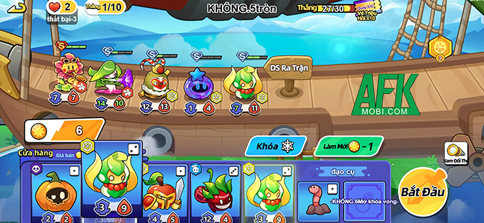 Siêu Đậu Tiến Công game chiến thuật lấy chủ đề rau củ quả cập bến thị trường Việt Nam