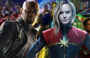 Avengers: Infinity War nữ anh hùng Captain Marvel đã nhận được thông điệp của Fury và sẵn sàng chiến đấu?