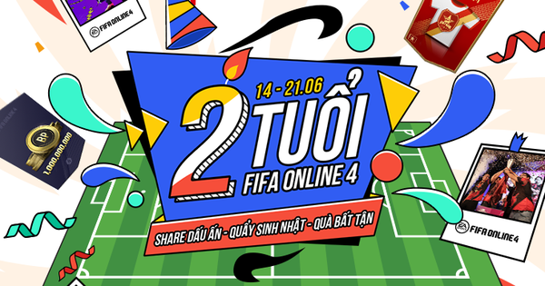 Garena tặng free hàng loạt thẻ xịn trong sự kiện sinh nhật 2 tuổi FIFA Online 4