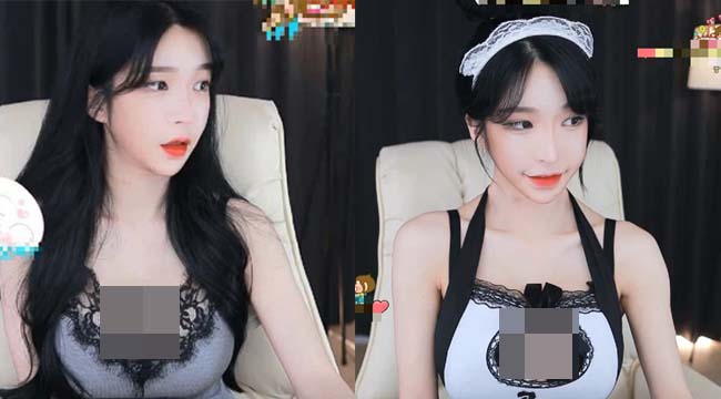 Nữ streamer nhảy nhót quá nhiệt lộ cả hàng khiến stream bị cấm sóng liên tục