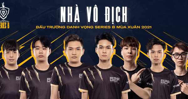 Chính thức: B2F Gaming vô địch ĐTDV Series B, nắm tay HEAVY trở lại giải đấu Liên Quân số 1 Việt Nam