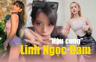 Nhìn dàn “hậu cung” đẹp và “chất” của Linh Ngọc Đàm, các đấng mày râu ghen tỵ phát hờn với nữ streamer