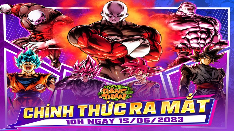 Học Viện Rồng Thần - Game Dragon Ball đại chiến đa vũ trụ mới chính thức ra mắt 10h00 ngày 15/6