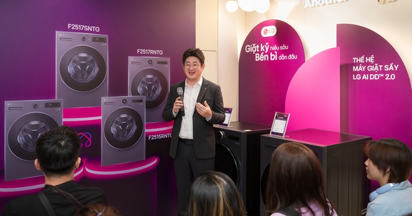 LG ra mắt loạt máy giặt mới: "Thấu cảm" như người giặt, thiết kế gọn cho nhà phố