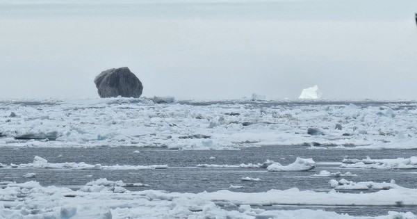 Tảng băng đen tiếp cận Canada, mang bí mật lớn?