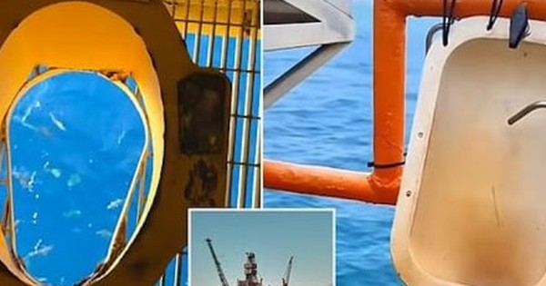 Nhà vệ sinh 'cảm giác mạnh' ở giàn khoan dầu khiến dân mạng hoảng hồn