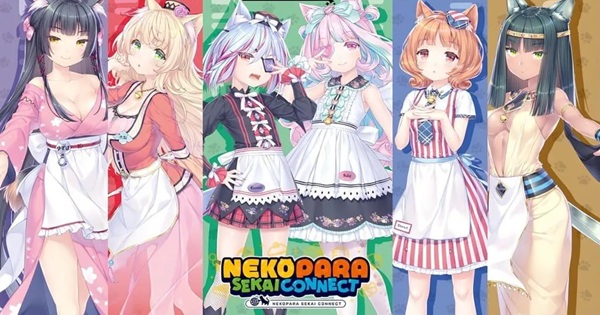 Nekopara Sekai Connect cho phép bạn điều hành một tiệm bánh ngọt và nuôi mèo