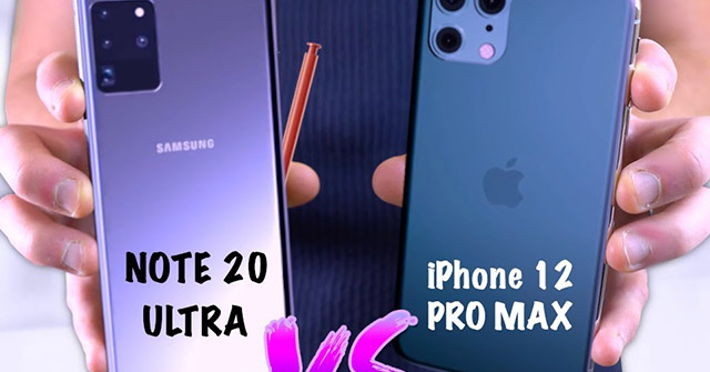 Video: So sánh concept Galaxy Note 20 Ultra và iPhone 12 Pro Max