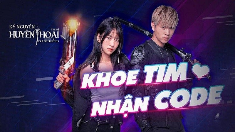 Game thủ Kỷ Nguyên Huyền Thoại rần rần “thả thính” cùng sự kiện “Khoe Tim”