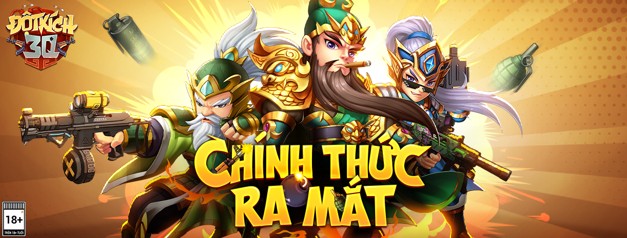 Đột Kích 3Q - Game Tam Quốc bắn súng chuẩn bị được GOSU phát hành 15/07