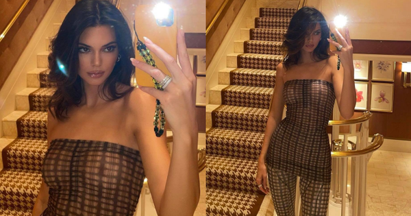 Kendall Jenner khiến 8 triệu người phát mê với loạt ảnh lên đồ sexy đi tiệc, body đã 