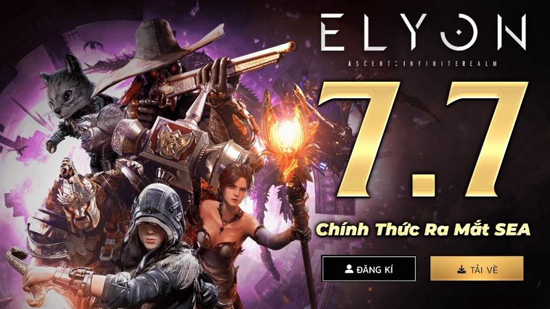 Elyon SEA – Siêu phẩm MMORPG hành động thế giới mở chính thức ra mắt hôm nay