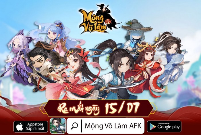 Mộng Võ Lâm AFK - Tựa game nhập vai kiếm hiệp sắp ra mắt tại Việt Nam