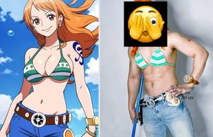 Fan One Piece ngã ngửa trước màn cosplay Nami "lực lưỡng" của một nam coser