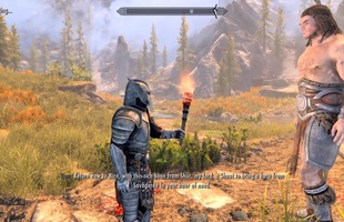 Xuất hiện siêu nhân: Phá đảo Skyrim chỉ bằng một ngọn đuốc