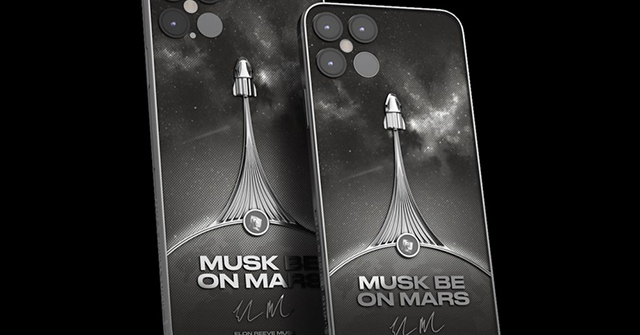 Choáng ngợp trước concept iPhone 12 Pro phiên bản SpaceX