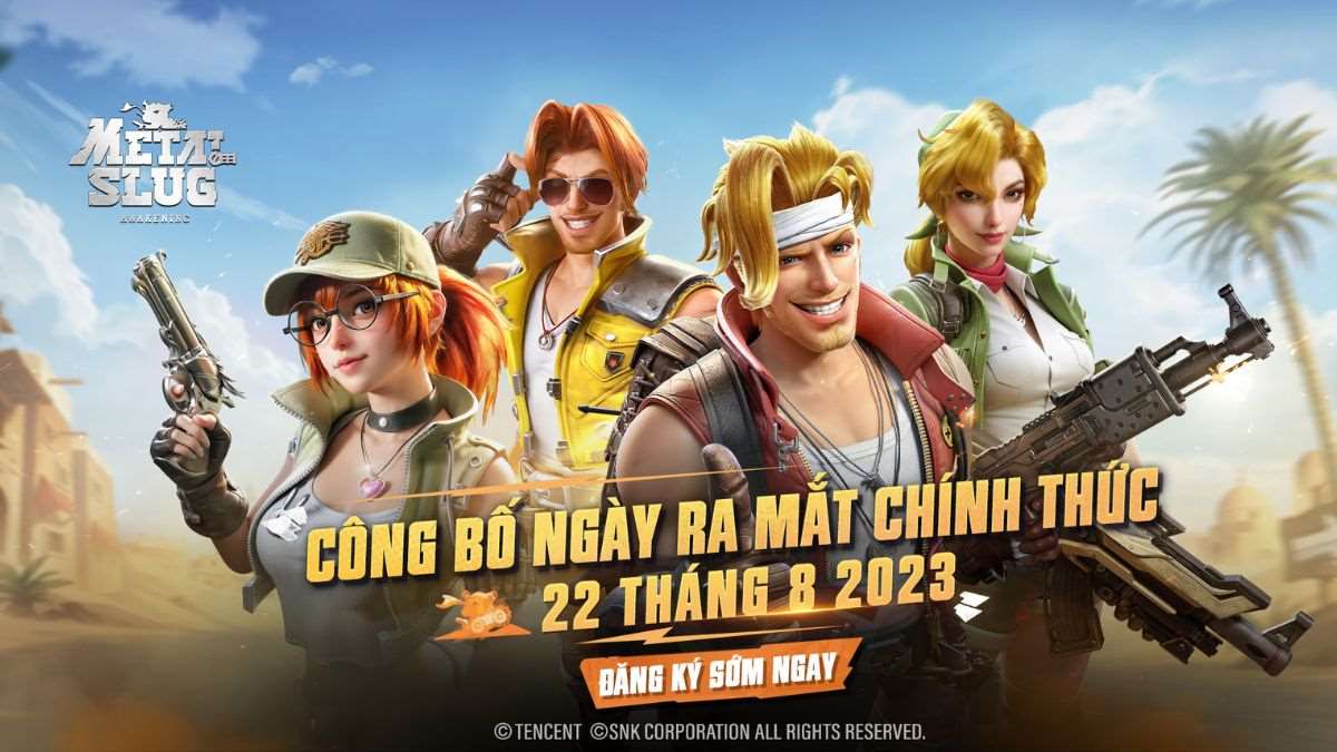 Metal Slug: Awakening “nhả vía” ngày ra mắt chính thức trên mobile!