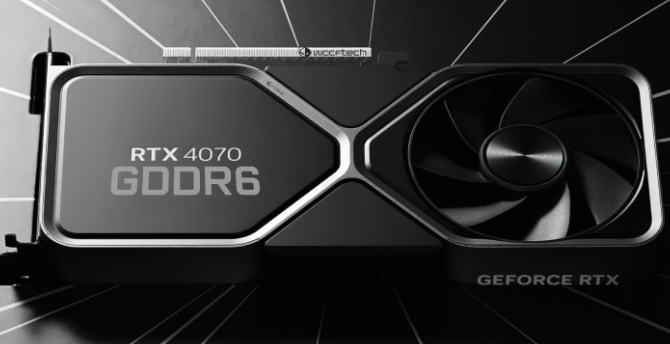 GPU NVIDIA GeForce RTX 4070 GDDR6 Ra Mắt Vào Cuối Tháng Này