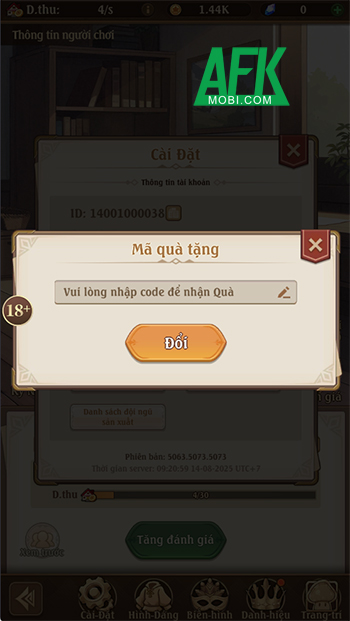 Tổng hợp gift code game Isekai: Nấm Lùn Go! mới nhất trong tháng