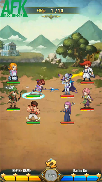 Manga Bá Cháy game đấu tướng chủ đề đa vũ trụ truyện tranh Nhật Bản trình làng game thủ Việt