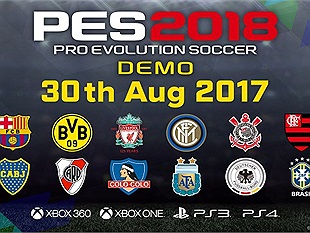 Đã có phiên bản DEMO trước ngày ra mắt PES 2018