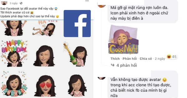 Facebook tung bản cập nhật avatar moji mới khiến cộng đồng mạng tranh cãi gay gắt: Người chê 